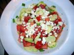 Italian Tomato and Zucchini Salad Appetizer