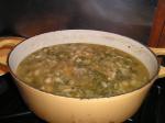Portuguese Spinach  Chickpea Soup sopa De Grao recipe