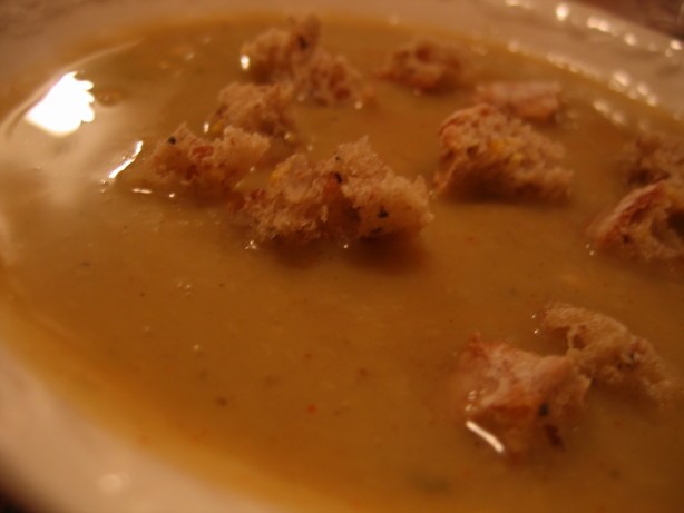 Portuguese Creme De Favas  Portuguese Fava broad Bean Soup Dinner