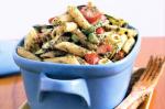 Australian Pasta And Vegetable Salad With Basil Dressing Recipe Appetizer