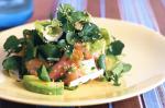 Australian Watercress Salad With Smoked Salmon and Pickled Ginger Recipe Appetizer