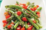 Australian Grilled Asparagus With Tomato And Feta Recipe Appetizer