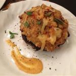 American Crab and Lobster Stuffed Mushrooms Recipe Appetizer