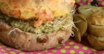 Australian Tender Shrimp Patty and Avocado Burgers 1 Appetizer