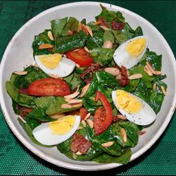 American Wilted Spinach Salad 3 Breakfast