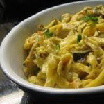 American Fetuccini with Cream of Chicken and Mushrooms Dinner