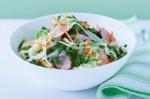 British Baby Buk Choy And Pork Noodle Salad Recipe Appetizer
