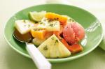 British Mintedpapaya Pineapple Salad Recipe Dessert