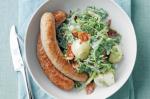 British Potato Salad With Chicken Sausages Recipe Dinner