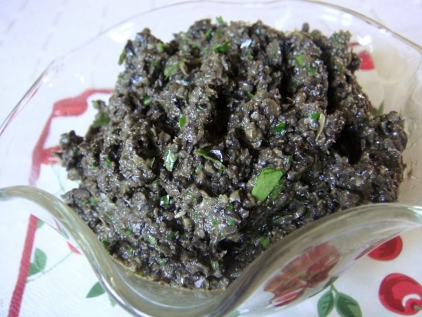 Australian Anchovy Free Black Olive Tapenade Appetizer