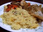 Australian Saffron Scented Fruity Yellow Rice  Rice Cooker Dinner