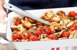 Australian Panfried Herby Potatoes With Sweet Ovenroasted Onions And Cherry Tomatoes Recipe Appetizer