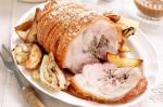 Australian Roast Pork With Potatoes Fennel And Lemon Gravy Recipe Dinner