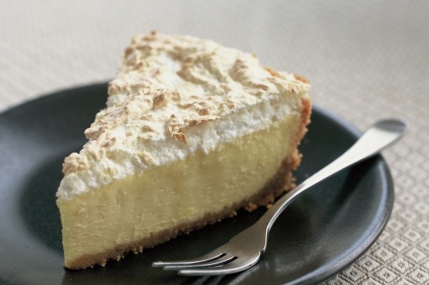 Australian Baked Lemon And Coconut Meringue Cheesecake Recipe Dessert