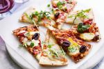 American Pizza Wedges With Two Toppings Recipe Appetizer