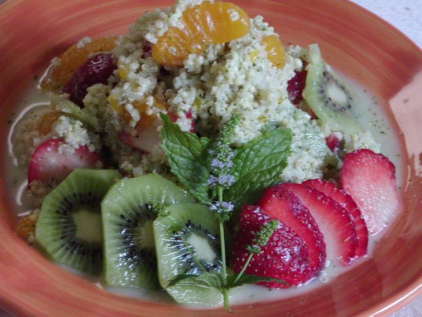 American Minted Quinoa Fruit Salad 2 Dessert