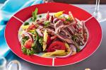 Canadian Grilled Tuna With Marinated Tomato Salad Recipe Dinner