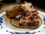 Australian Layered Coconut Cookie Bars Appetizer