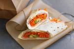 Australian Cream Cheese and Carrot Ham Wrap Recipe Appetizer