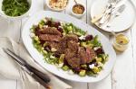 Australian Dukkah Lamb Steaks With Roast Beetroot and Macadamia Salad Recipe Dinner