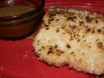 American Macadamia Crusted Salmon With Kahlua Butter Sauce Dinner