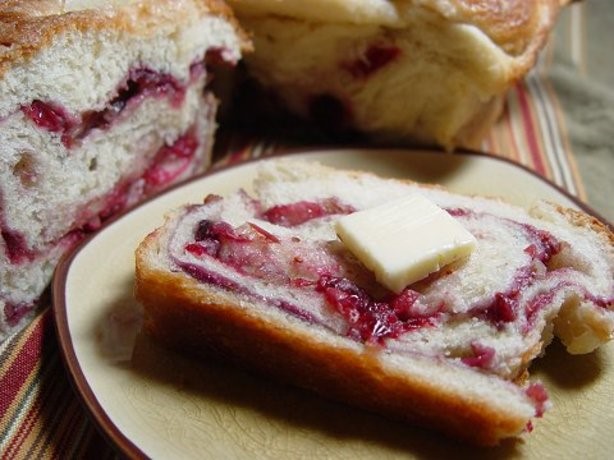 American Cranberry Swirl Loaf Appetizer