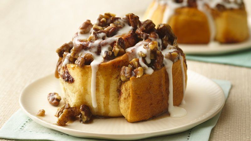 Canadian Caramel Pecan Buns Dessert