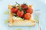 British Cherry Truss Tomato And Goats Cheese Tarts Recipe Appetizer