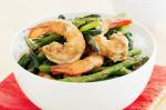British Prawn Choy Sum And Asparagus Stirfry Recipe Dinner