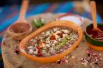 Mexican Pinto Bean Soup sopa De Frijol Appetizer