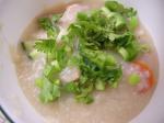 American Chicken and Vegetables Congee chok Dinner