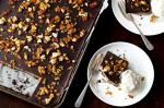 Chocolate Mousse Slice With Hazelnut Praline Recipe recipe