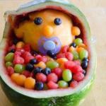 Canadian Baby Fruit Salad for Baptism Dessert