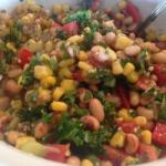 Canadian Corn Salad with Tomato Beans and Parsley Appetizer