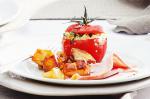 American Tomatoes Stuffed With Roast Vegetable Couscous Recipe Appetizer