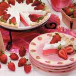 American Strawberry Yogurt Pie 2 Dessert