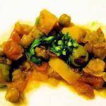 British Pumpkin Chickpeas Curry from The Slowcooker Appetizer