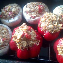 Australian Stuffed Mushrooms and Peppers Drink