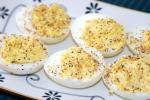 Arabic Old Drovers Inn Stuffed Eggs With Hickorysmoked Salt Appetizer