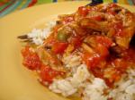 Turkish Turkey Thigh Cacciatore Dinner