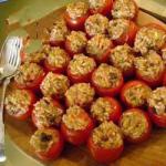 Turkish Tomatoes Stuffed to the Turkish Appetizer