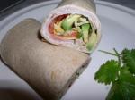 Turkish Avocado Turkey Wraps Appetizer