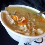 Turkish Turkey Soup with Barley Appetizer