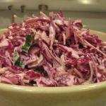 Turkish Salad of Red Cabbage Appetizer