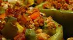 Turkish Stuffed Peppers with Turkey and Vegetables Recipe Appetizer