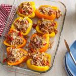 Turkish Turkeythyme Stuffed Peppers Appetizer