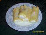 Ukrainian Ukrainian Nalysnky cheese Rolls Appetizer