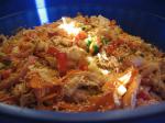 Thai Chicken Salad With Rice Noodles Dinner