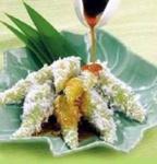 Indonesian Kue Lupis indonesian Sweet Sticky Rice Dumplings Dessert