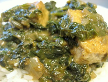 Indian Saag Paneer Appetizer